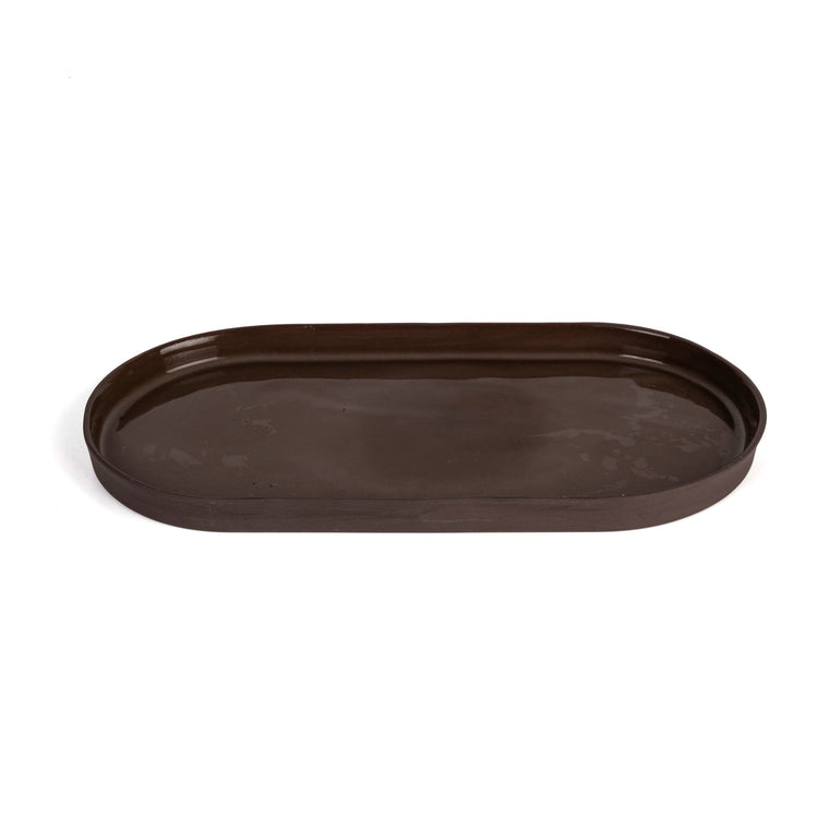 Zeep Naturals | Lydia Collection Oval Serving Plate | Zeep Naturals brings you handcrafted soaps, organic cotton towels, and artisan kitchen essentials — all inspired by nature. Discover simple, sustainable living with products designed to soothe your senses and your home.