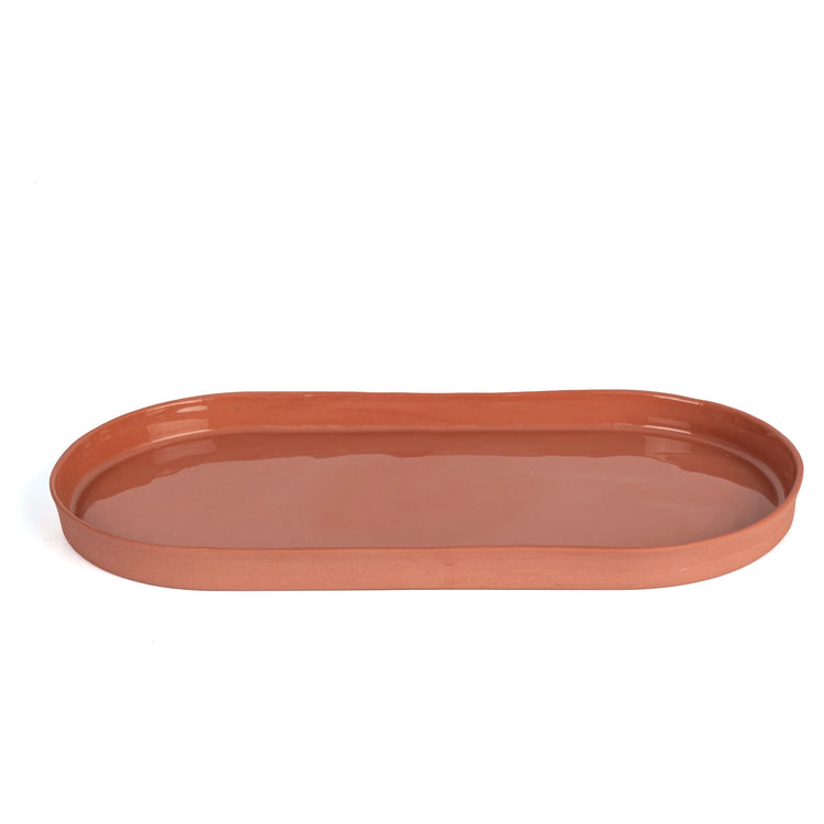 Zeep Naturals | Lydia Collection Oval Serving Plate | Zeep Naturals brings you handcrafted soaps, organic cotton towels, and artisan kitchen essentials — all inspired by nature. Discover simple, sustainable living with products designed to soothe your senses and your home.