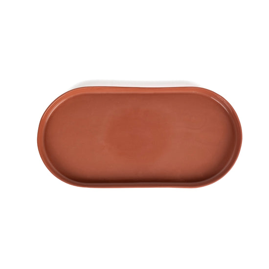 Zeep Naturals | Lydia Collection Oval Serving Plate | Zeep Naturals brings you handcrafted soaps, organic cotton towels, and artisan kitchen essentials — all inspired by nature. Discover simple, sustainable living with products designed to soothe your senses and your home.