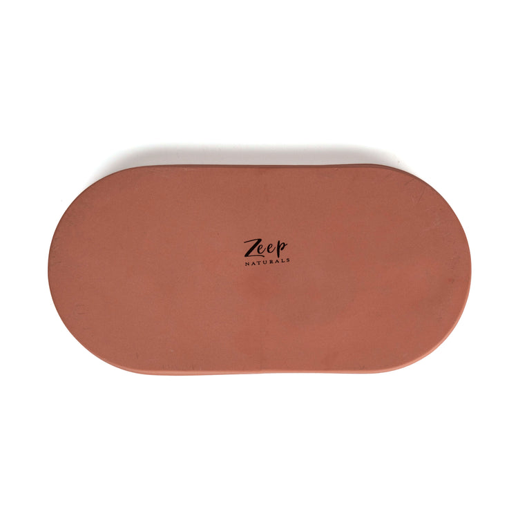 Zeep Naturals | Lydia Collection Oval Serving Plate | Zeep Naturals brings you handcrafted soaps, organic cotton towels, and artisan kitchen essentials — all inspired by nature. Discover simple, sustainable living with products designed to soothe your senses and your home.