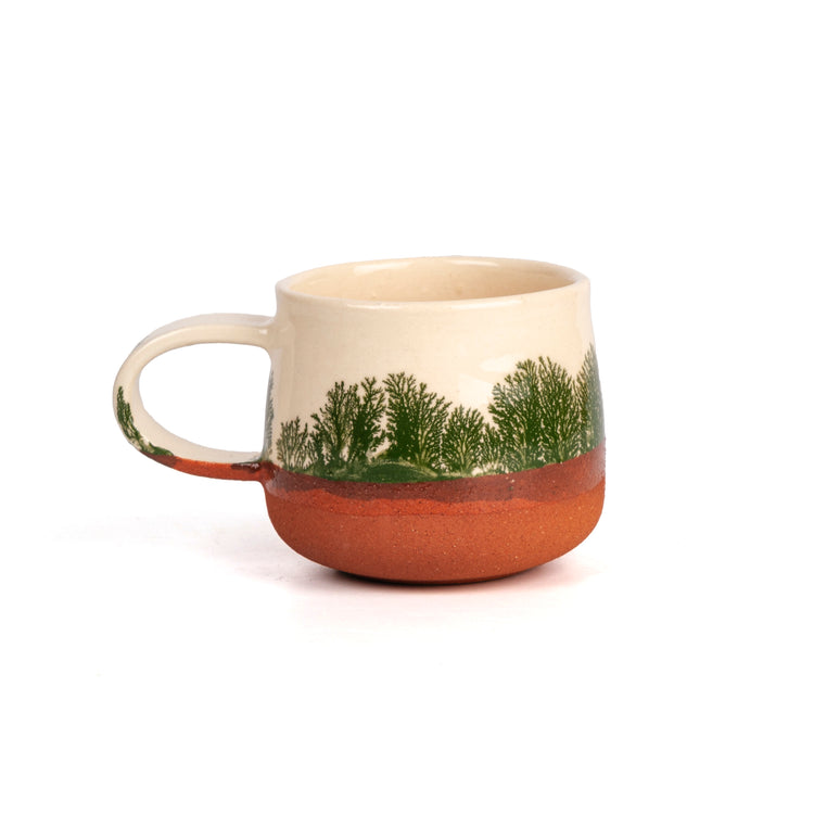 Zeep Naturals | Assos Collection Ceramic Espresso Cup Forest | Zeep Naturals brings you handcrafted soaps, organic cotton towels, and artisan kitchen essentials — all inspired by nature. Discover simple, sustainable living with products designed to soothe your senses and your home.