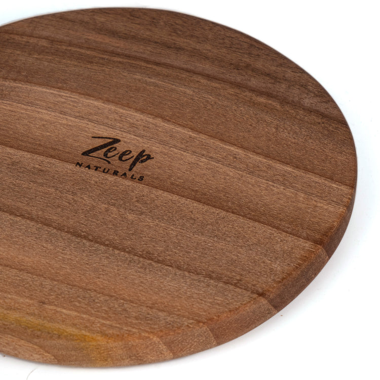Zeep Naturals | Carya Collection Walnut Coaster Set (4 Pieces) | Zeep Naturals brings you handcrafted soaps, organic cotton towels, and artisan kitchen essentials — all inspired by nature. Discover simple, sustainable living with products designed to soothe your senses and your home.