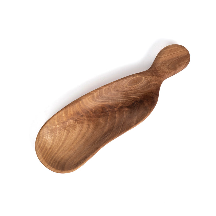 Zeep Naturals | Carya Collection Walnut Curved Serving & Presentation Board | Zeep Naturals brings you handcrafted soaps, organic cotton towels, and artisan kitchen essentials — all inspired by nature. Discover simple, sustainable living with products designed to soothe your senses and your home.