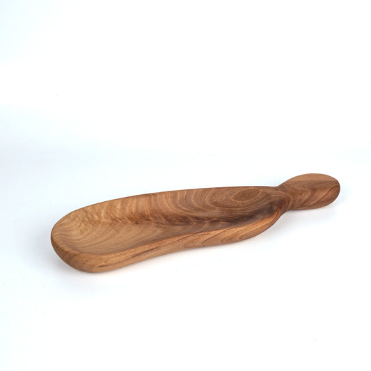 Zeep Naturals | Carya Collection Walnut Curved Serving & Presentation Board | Zeep Naturals brings you handcrafted soaps, organic cotton towels, and artisan kitchen essentials — all inspired by nature. Discover simple, sustainable living with products designed to soothe your senses and your home.