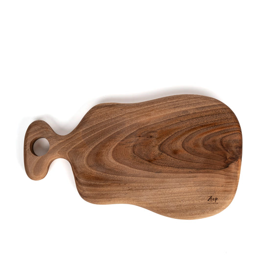 Zeep Naturals | Carya Collection Walnut Cutting & Serving Board | Zeep Naturals brings you handcrafted soaps, organic cotton towels, and artisan kitchen essentials — all inspired by nature. Discover simple, sustainable living with products designed to soothe your senses and your home.