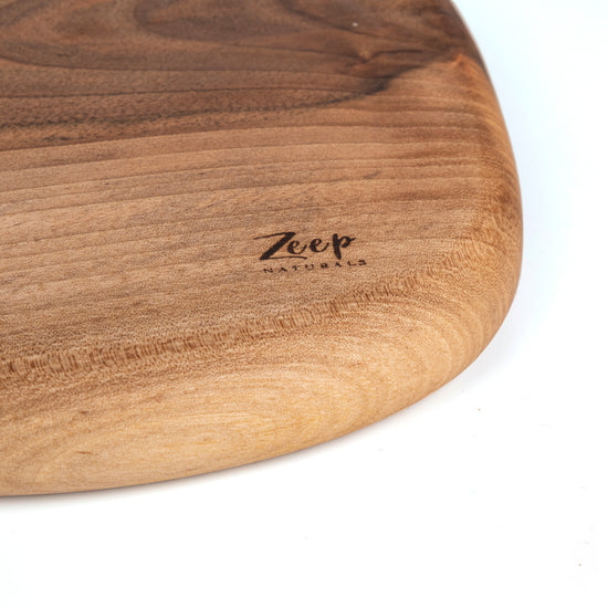Zeep Naturals | Carya Collection Walnut Cutting & Serving Board | Zeep Naturals brings you handcrafted soaps, organic cotton towels, and artisan kitchen essentials — all inspired by nature. Discover simple, sustainable living with products designed to soothe your senses and your home.