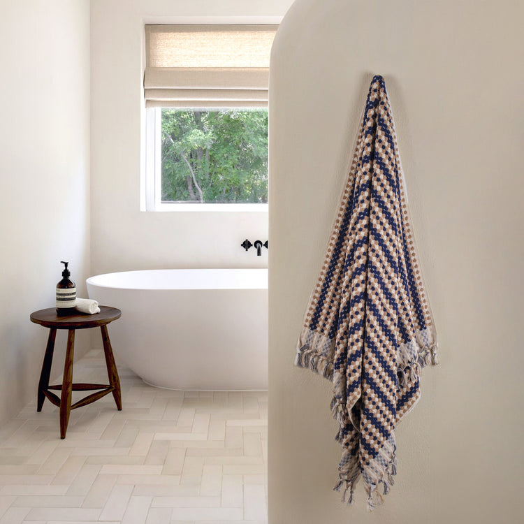 Zeep Naturals | Aegean Collection Bubble Bath Towel | Zeep Naturals brings you handcrafted soaps, organic cotton towels, and artisan kitchen essentials — all inspired by nature. Discover simple, sustainable living with products designed to soothe your senses and your home.