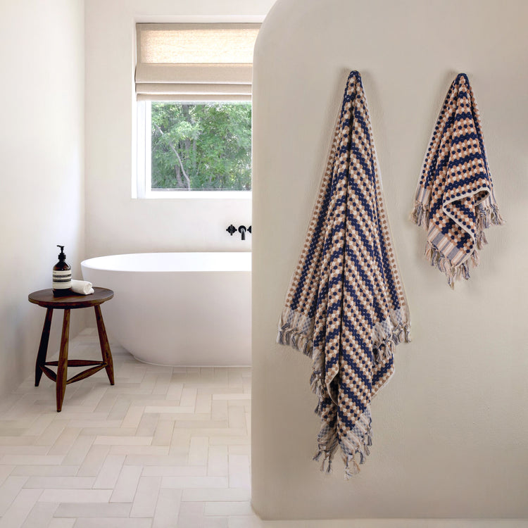 Zeep Naturals | Aegean Collection Bubble Bath Towel | Zeep Naturals brings you handcrafted soaps, organic cotton towels, and artisan kitchen essentials — all inspired by nature. Discover simple, sustainable living with products designed to soothe your senses and your home.