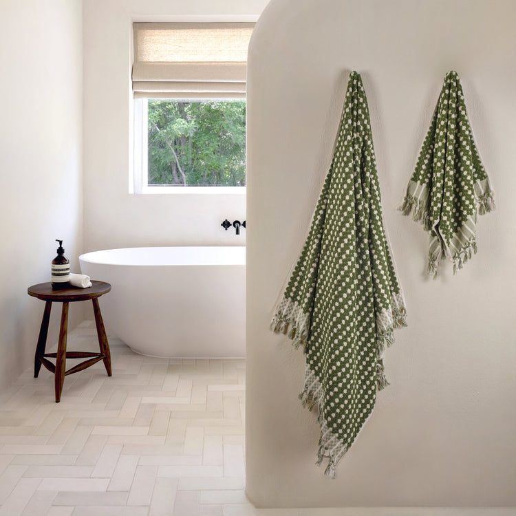 Zeep Naturals | Aegean Collection Bubble Bath Towel | Zeep Naturals brings you handcrafted soaps, organic cotton towels, and artisan kitchen essentials — all inspired by nature. Discover simple, sustainable living with products designed to soothe your senses and your home.