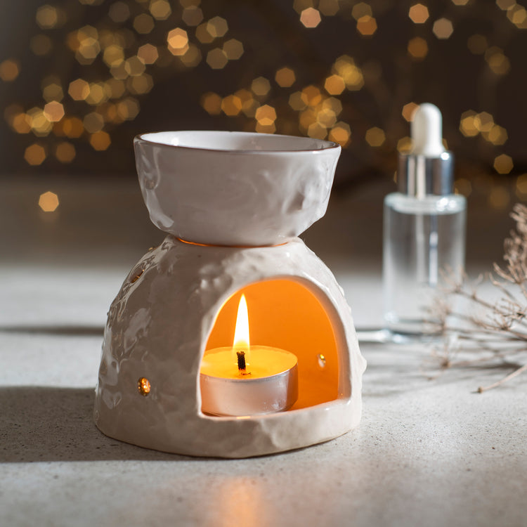 Zeep Naturals | Essential Oil Warmer | Crescent | Zeep Naturals brings you handcrafted soaps, organic cotton towels, and artisan kitchen essentials — all inspired by nature. Discover simple, sustainable living with products designed to soothe your senses and your home.