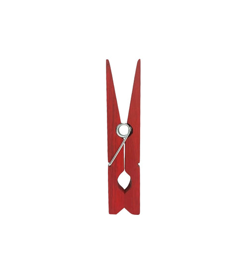 Zeep Naturals | Jumbo Wooden Clothespins Red | Zeep Naturals brings you handcrafted soaps, organic cotton towels, and artisan kitchen essentials — all inspired by nature. Discover simple, sustainable living with products designed to soothe your senses and your home.
