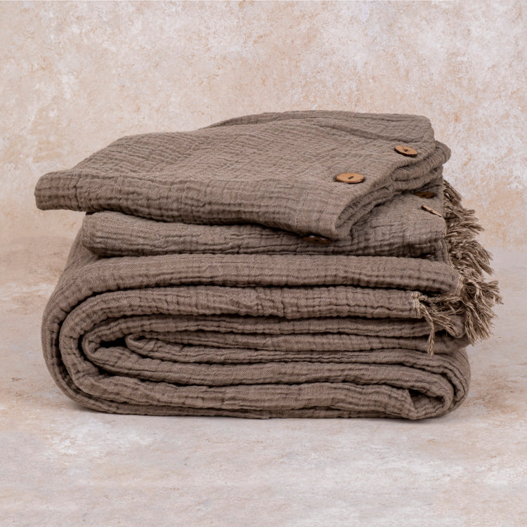Zeep Naturals | Muslin Cloud Core Coverlet Sets | Zeep Naturals brings you handcrafted soaps, organic cotton towels, and artisan kitchen essentials — all inspired by nature. Discover simple, sustainable living with products designed to soothe your senses and your home.
