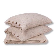 Zeep Naturals | Muslin Cloud Signature Coverlet Sets Speckled Neutral | Zeep Naturals brings you handcrafted soaps, organic cotton towels, and artisan kitchen essentials — all inspired by nature. Discover simple, sustainable living with products designed to soothe your senses and your home.