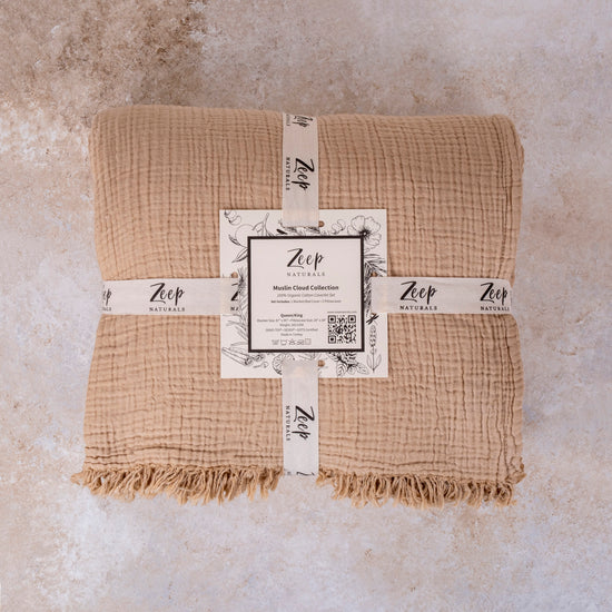 Zeep Naturals | Muslin Cloud Core Coverlet Sets | Zeep Naturals brings you handcrafted soaps, organic cotton towels, and artisan kitchen essentials — all inspired by nature. Discover simple, sustainable living with products designed to soothe your senses and your home.