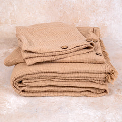 Zeep Naturals | Muslin Cloud Core Coverlet Sets | Zeep Naturals brings you handcrafted soaps, organic cotton towels, and artisan kitchen essentials — all inspired by nature. Discover simple, sustainable living with products designed to soothe your senses and your home.