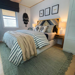Zeep Naturals | Thick Striped Muslin Duvet/Comforter Sets | Zeep Naturals brings you handcrafted soaps, organic cotton towels, and artisan kitchen essentials — all inspired by nature. Discover simple, sustainable living with products designed to soothe your senses and your home.