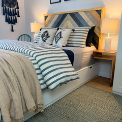 Zeep Naturals | Thick Striped Muslin Duvet/Comforter Sets | Zeep Naturals brings you handcrafted soaps, organic cotton towels, and artisan kitchen essentials — all inspired by nature. Discover simple, sustainable living with products designed to soothe your senses and your home.