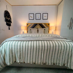 Zeep Naturals | Thick Striped Muslin Duvet/Comforter Sets | Zeep Naturals brings you handcrafted soaps, organic cotton towels, and artisan kitchen essentials — all inspired by nature. Discover simple, sustainable living with products designed to soothe your senses and your home.