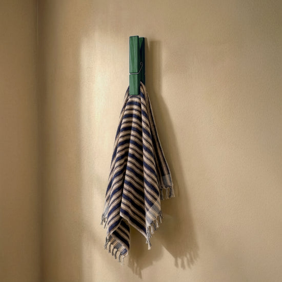 Zeep Naturals | Jumbo Wooden Clothespins Dark Green | Zeep Naturals brings you handcrafted soaps, organic cotton towels, and artisan kitchen essentials — all inspired by nature. Discover simple, sustainable living with products designed to soothe your senses and your home.