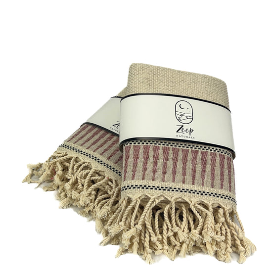 Zeep Naturals | Backgammon Towels Gray-Black Border | Catskills-inspired artisan natural soaps, luxurious Turkish towels, bathrobes, throws, and bedding. Discover handmade coffee cups, milk dispensers, and olive wood kitchen utensils—crafted with care for your home