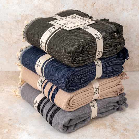 Zeep Naturals | Quiet Loom Vinora Blankets | Zeep Naturals brings you handcrafted soaps, organic cotton towels, and artisan kitchen essentials — all inspired by nature. Discover simple, sustainable living with products designed to soothe your senses and your home.