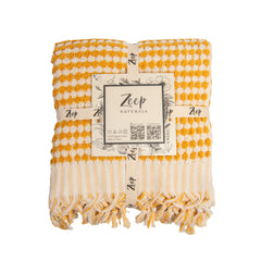 Zeep Naturals | Chickpea Towels Goldenrod Bath | Zeep Naturals brings you handcrafted soaps, organic cotton towels, and artisan kitchen essentials — all inspired by nature. Discover simple, sustainable living with products designed to soothe your senses and your home.