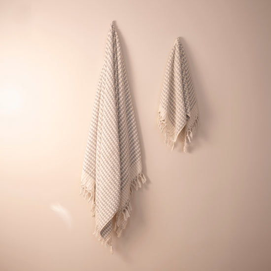 Zeep Naturals | Chickpea Towels Mist Set | Catskills-inspired artisan natural soaps, luxurious Turkish towels, bathrobes, throws, and bedding. Discover handmade coffee cups, milk dispensers, and olive wood kitchen utensils—crafted with care for your home