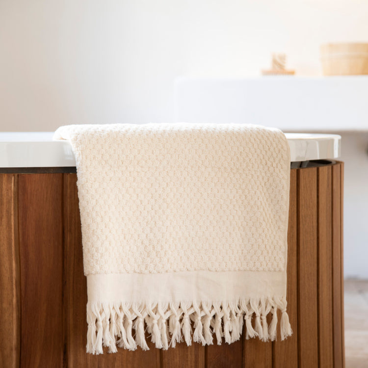 Zeep Naturals | Chickpea Towels Natural Bath | Catskills-inspired artisan natural soaps, luxurious Turkish towels, bathrobes, throws, and bedding. Discover handmade coffee cups, milk dispensers, and olive wood kitchen utensils—crafted with care for your home