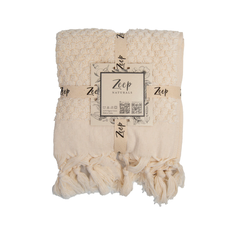 Zeep Naturals | Chickpea Towels Natural Hand | Catskills-inspired artisan natural soaps, luxurious Turkish towels, bathrobes, throws, and bedding. Discover handmade coffee cups, milk dispensers, and olive wood kitchen utensils—crafted with care for your home