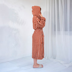 Zeep Naturals | Aegean Collection Sienna Spice Bubble Bathrobes | Zeep Naturals brings you handcrafted soaps, organic cotton towels, and artisan kitchen essentials — all inspired by nature. Discover simple, sustainable living with products designed to soothe your senses and your home.