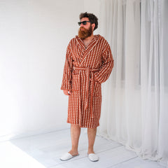 Zeep Naturals | Aegean Collection Sienna Spice Bubble Bathrobes | Zeep Naturals brings you handcrafted soaps, organic cotton towels, and artisan kitchen essentials — all inspired by nature. Discover simple, sustainable living with products designed to soothe your senses and your home.