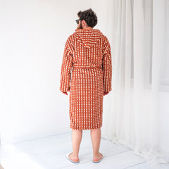 Zeep Naturals | Aegean Collection Sienna Spice Bubble Bathrobes | Zeep Naturals brings you handcrafted soaps, organic cotton towels, and artisan kitchen essentials — all inspired by nature. Discover simple, sustainable living with products designed to soothe your senses and your home.