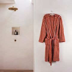 Zeep Naturals | Aegean Collection Sienna Spice Bubble Bathrobes | Zeep Naturals brings you handcrafted soaps, organic cotton towels, and artisan kitchen essentials — all inspired by nature. Discover simple, sustainable living with products designed to soothe your senses and your home.