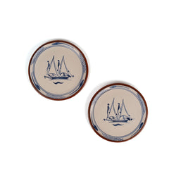 Zeep Naturals | Troy Collection Ceramic Dessert & Serving Plate | Zeep Naturals brings you handcrafted soaps, organic cotton towels, and artisan kitchen essentials — all inspired by nature. Discover simple, sustainable living with products designed to soothe your senses and your home.