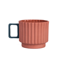 Zeep Naturals | Lydia Collection Modern Ribbed Coffee/Tea Cup | Zeep Naturals brings you handcrafted soaps, organic cotton towels, and artisan kitchen essentials — all inspired by nature. Discover simple, sustainable living with products designed to soothe your senses and your home.