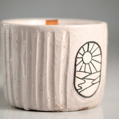 Zeep Naturals | Aegean Collection Hand-Carved Ceramic Soy Wax Candle | Zeep Naturals brings you handcrafted soaps, organic cotton towels, and artisan kitchen essentials — all inspired by nature. Discover simple, sustainable living with products designed to soothe your senses and your home.