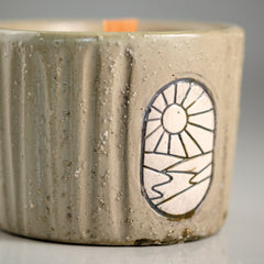 Zeep Naturals | Aegean Collection Hand-Carved Ceramic Soy Wax Candle | Zeep Naturals brings you handcrafted soaps, organic cotton towels, and artisan kitchen essentials — all inspired by nature. Discover simple, sustainable living with products designed to soothe your senses and your home.