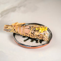Zeep Naturals | Terracotta Smudge Stick Holder | Zeep Naturals brings you handcrafted soaps, organic cotton towels, and artisan kitchen essentials — all inspired by nature. Discover simple, sustainable living with products designed to soothe your senses and your home.