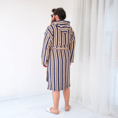 Zeep Naturals | Aegean Collection Sapphire Cove Bubble Bathrobes | Zeep Naturals brings you handcrafted soaps, organic cotton towels, and artisan kitchen essentials — all inspired by nature. Discover simple, sustainable living with products designed to soothe your senses and your home.