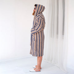 Zeep Naturals | Aegean Collection Sapphire Cove Bubble Bathrobes | Zeep Naturals brings you handcrafted soaps, organic cotton towels, and artisan kitchen essentials — all inspired by nature. Discover simple, sustainable living with products designed to soothe your senses and your home.