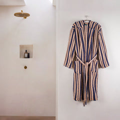 Zeep Naturals | Aegean Collection Sapphire Cove Bubble Bathrobes | Zeep Naturals brings you handcrafted soaps, organic cotton towels, and artisan kitchen essentials — all inspired by nature. Discover simple, sustainable living with products designed to soothe your senses and your home.