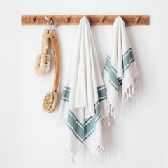 Aeris Terry Towel Sets - Deep Aegean - Deep Aegean 01A