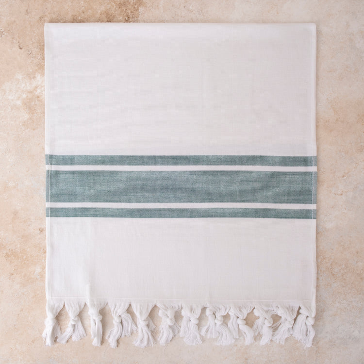 Aeris Terry Towel Sets - Deep Aegean - Deep Aegean 05