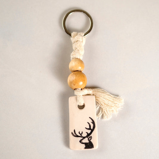 Handmade Ceramic Keychains