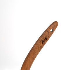 Zeep Naturals | Troy Collection Ceramic Ladle with Wooden Handle | Zeep Naturals brings you handcrafted soaps, organic cotton towels, and artisan kitchen essentials — all inspired by nature. Discover simple, sustainable living with products designed to soothe your senses and your home.