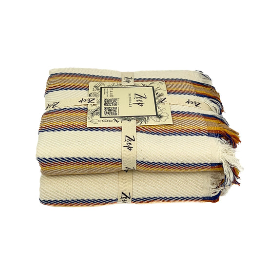 Zeep Naturals | Country Towels Mustard Bath Towel | Catskills-inspired artisan natural soaps, luxurious Turkish towels, bathrobes, throws, and bedding. Discover handmade coffee cups, milk dispensers, and olive wood kitchen utensils—crafted with care for your home