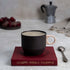 Zeep Naturals | Lydia Collection Modern Conic Coffee/Tea Cup Smoke Crema | Zeep Naturals brings you handcrafted soaps, organic cotton towels, and artisan kitchen essentials — all inspired by nature. Discover simple, sustainable living with products designed to soothe your senses and your home.