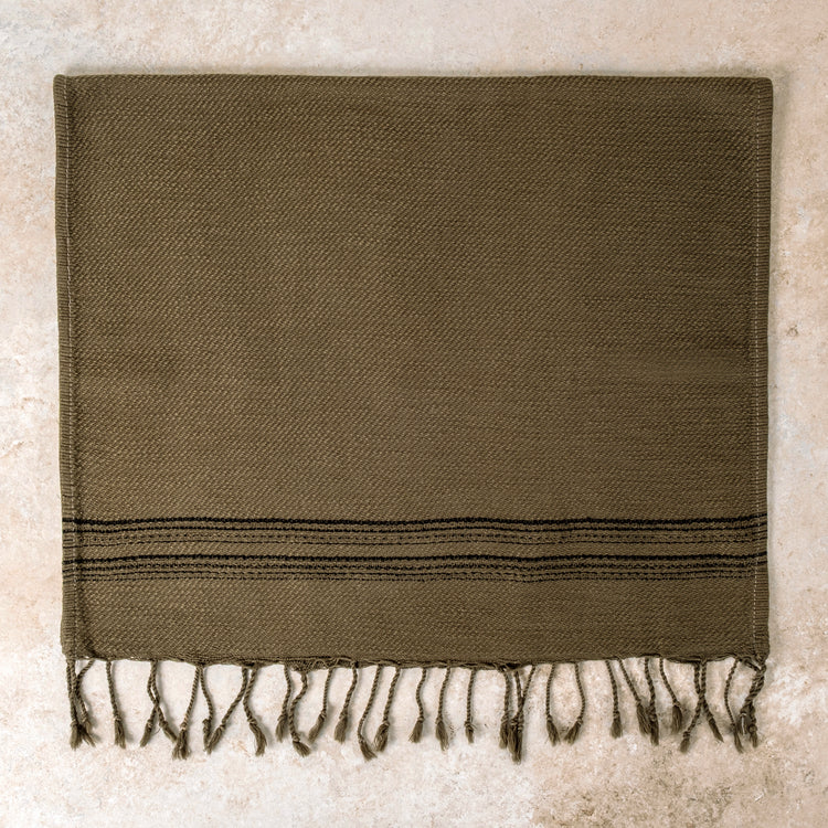 Calvera Kitchen Towels - Ancient Olive