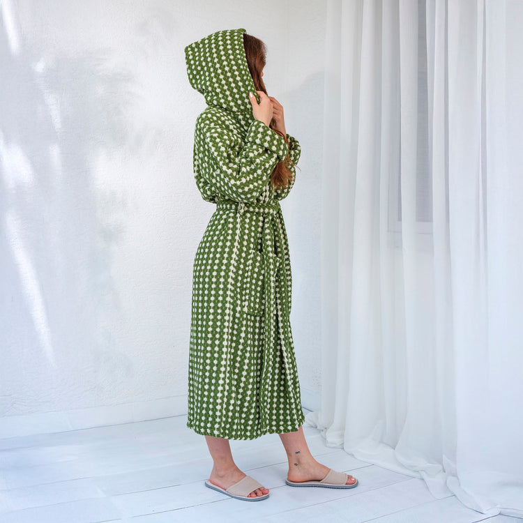 Zeep Naturals | Aegean Collection Aegean Olive Bubble Bathrobes | Zeep Naturals brings you handcrafted soaps, organic cotton towels, and artisan kitchen essentials — all inspired by nature. Discover simple, sustainable living with products designed to soothe your senses and your home.