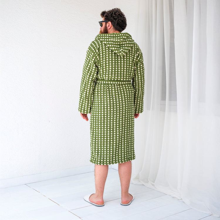 Zeep Naturals | Aegean Collection Aegean Olive Bubble Bathrobes | Zeep Naturals brings you handcrafted soaps, organic cotton towels, and artisan kitchen essentials — all inspired by nature. Discover simple, sustainable living with products designed to soothe your senses and your home.